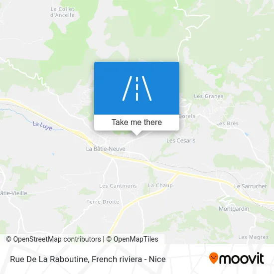Rue De La Raboutine map