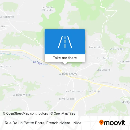 Rue De La Petite Barre map
