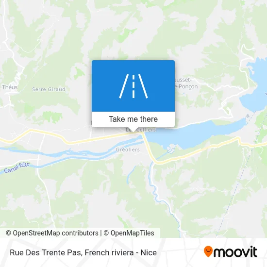 Rue Des Trente Pas map