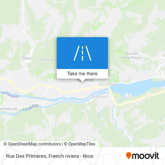 Rue Des Primères map