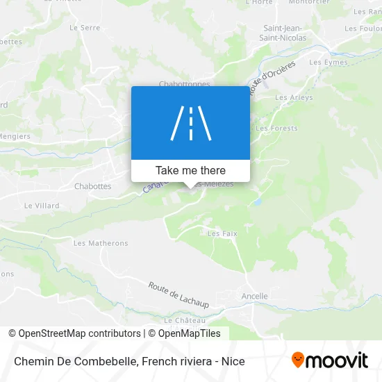 Chemin De Combebelle map