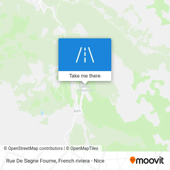 Rue De Sagne Fourne map