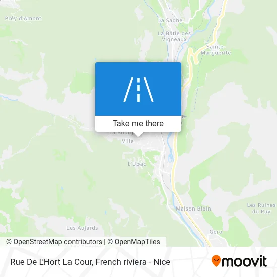 Rue De L'Hort La Cour map