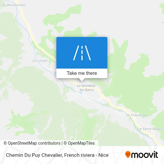 Chemin Du Puy Chevalier map