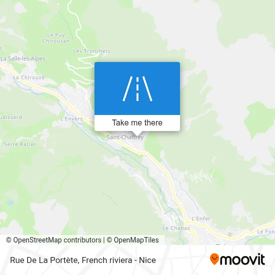 Rue De La Portète map
