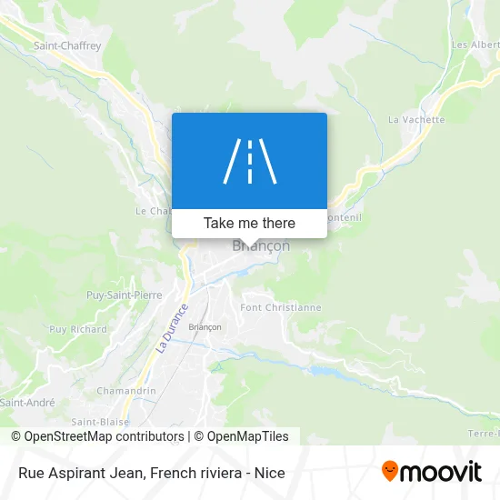 Rue Aspirant Jean map