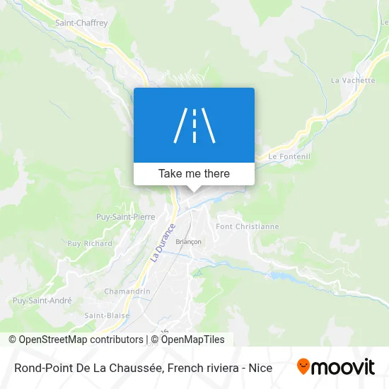 Rond-Point De La Chaussée map