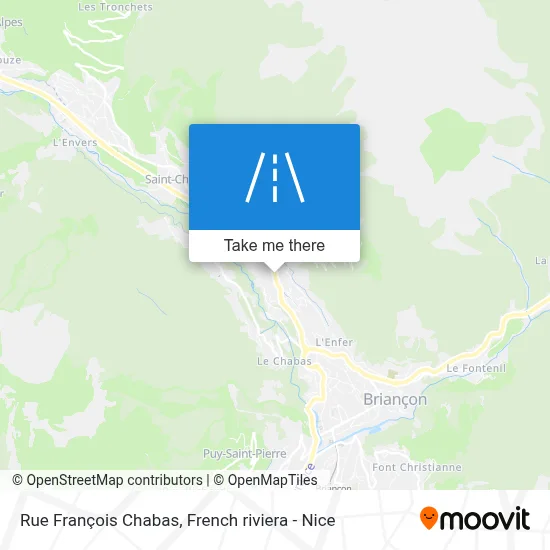 Mapa Rue François Chabas