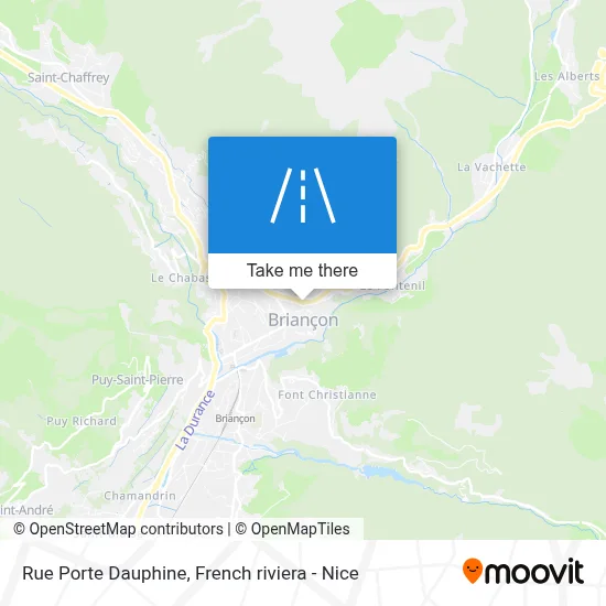 Rue Porte Dauphine map