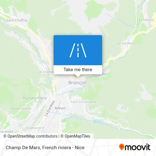 Champ De Mars map