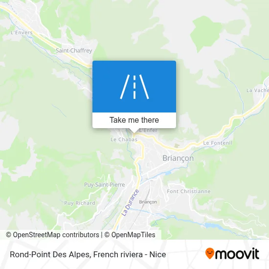 Rond-Point Des Alpes map