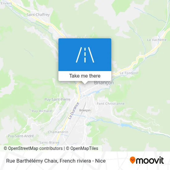 Rue Barthélémy Chaix map