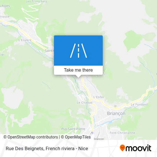 Rue Des Beignets map