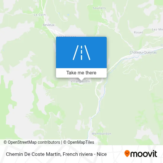 Chemin De Coste Martin map