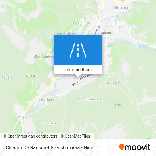 Chemin De Rancurel map
