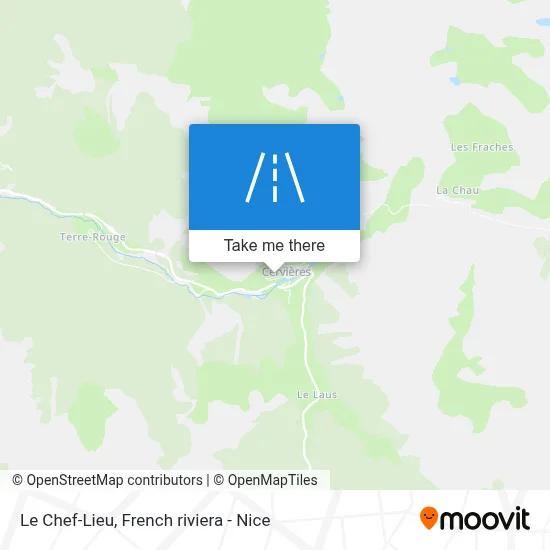 Le Chef-Lieu map