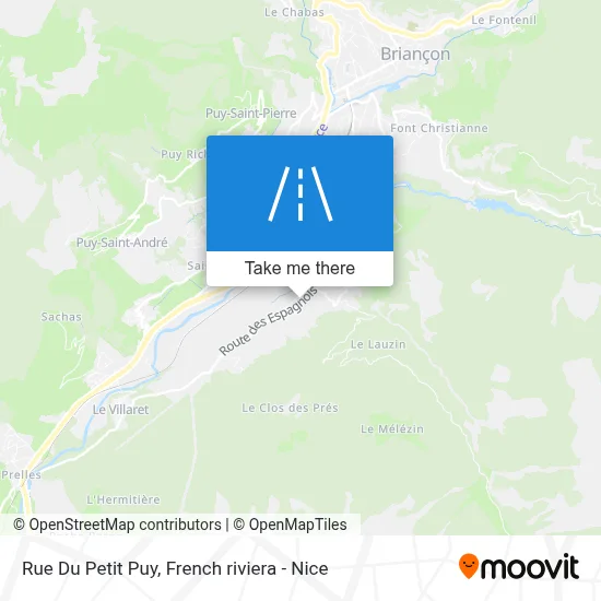 Rue Du Petit Puy map