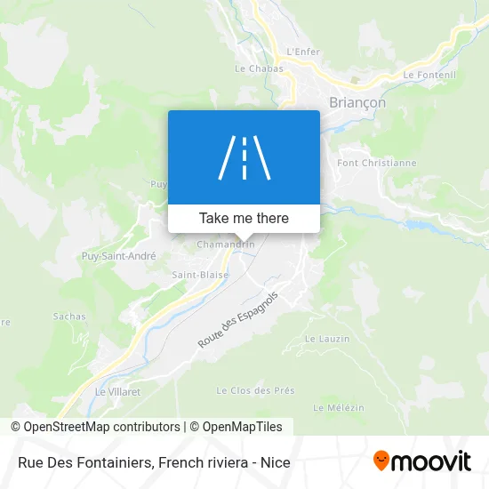 Rue Des Fontainiers map