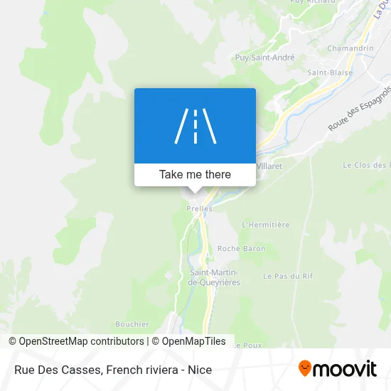 Rue Des Casses map