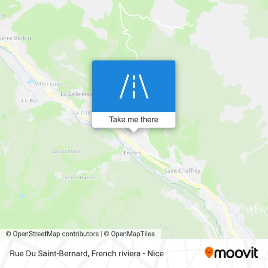 Rue Du Saint-Bernard map