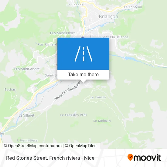 Rue Des Pierres Rouges map