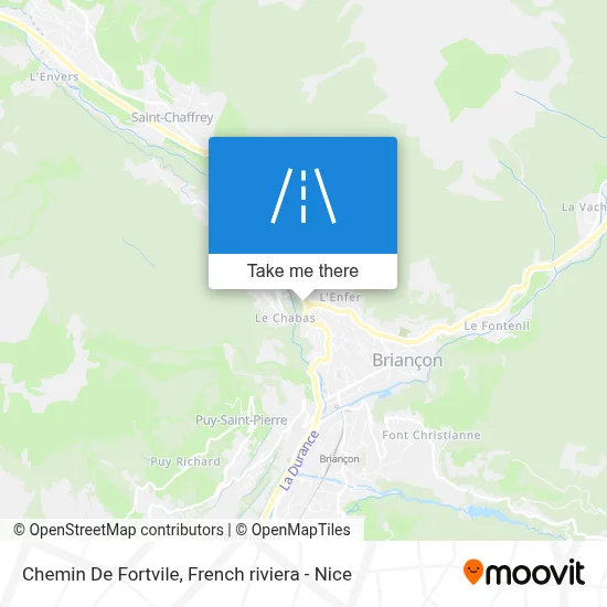 Chemin De Fortvile map