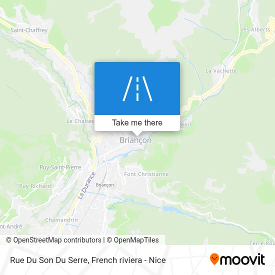 Rue Du Son Du Serre map