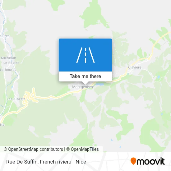 Rue De Suffin map