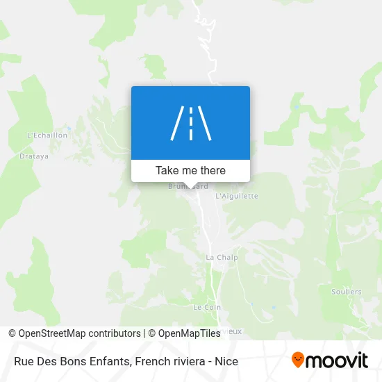 Rue Des Bons Enfants map
