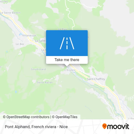 Pont Alphand map