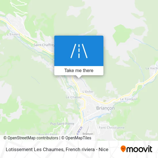Lotissement Les Chaumes map