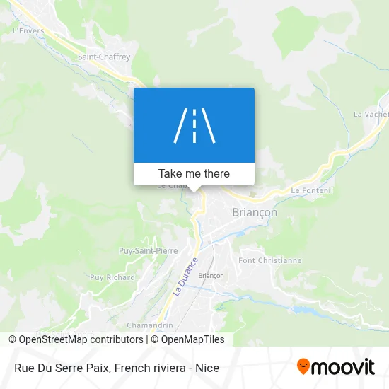 Rue Du Serre Paix map