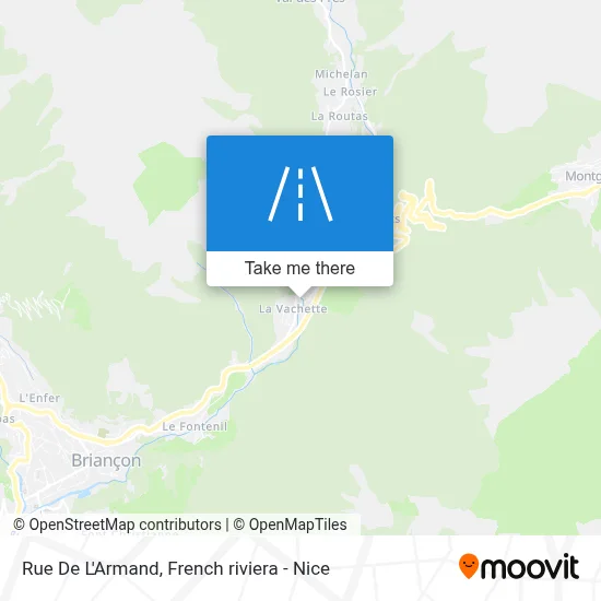 Rue De L'Armand map