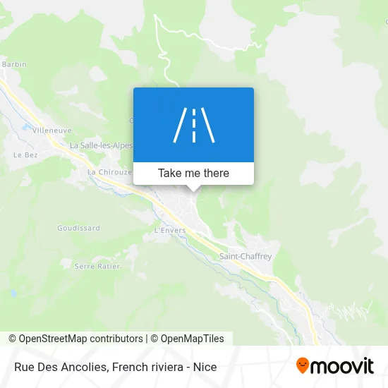 Rue Des Ancolies map