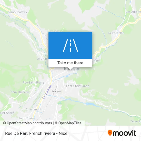Rue De Ran map
