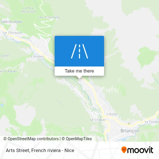 Rue Des Arts map