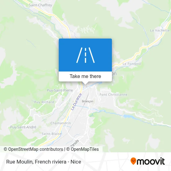 Rue Moulin map