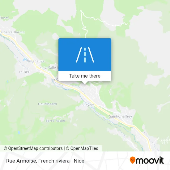 Mapa Rue Armoise