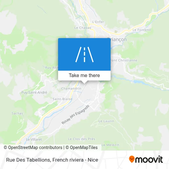 Rue Des Tabellions map