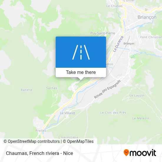 Chaumas map