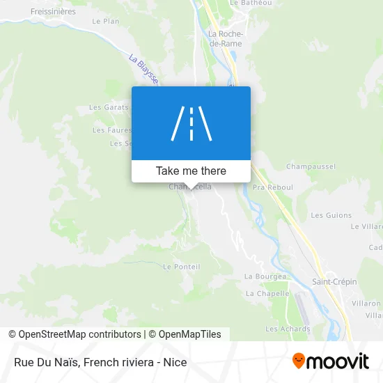 Rue Du Naïs map