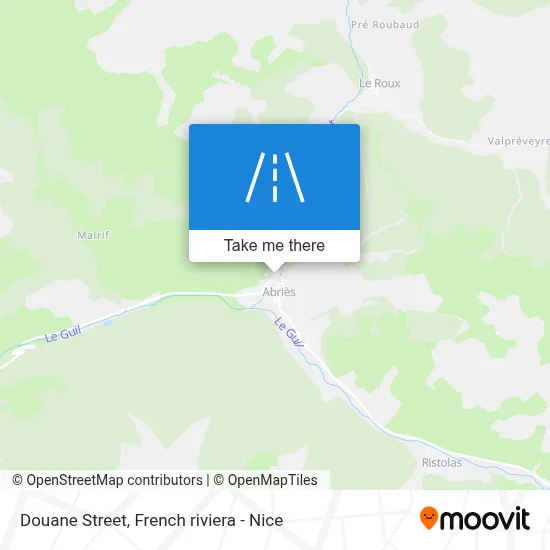 Mapa Rue De La Douane