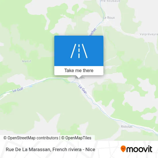 Rue De La Marassan map