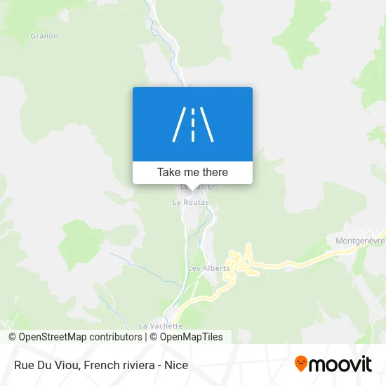 Mapa Rue Du Viou