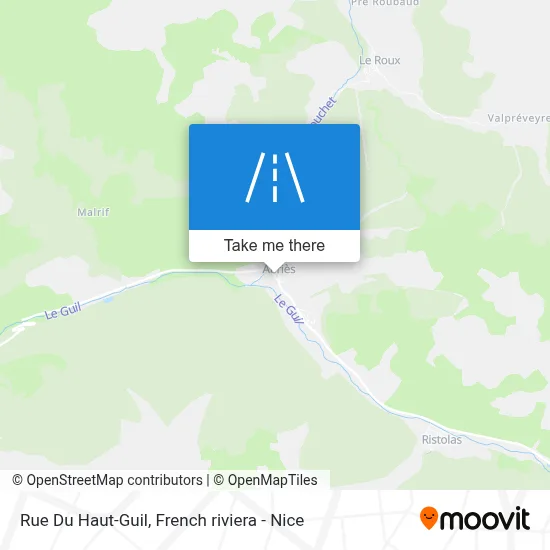 Rue Du Haut-Guil map