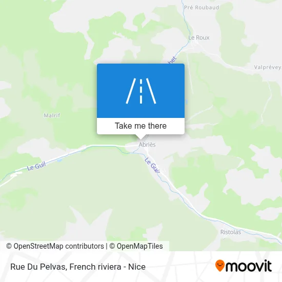 Mapa Rue Du Pelvas
