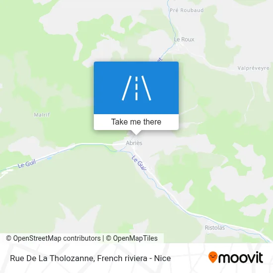 Rue De La Tholozanne map