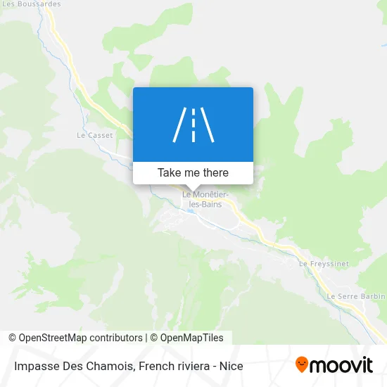 Impasse Des Chamois map