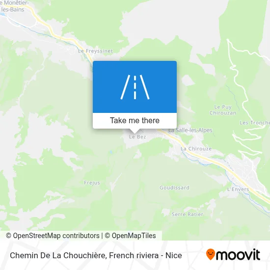 Chemin De La Chouchière map