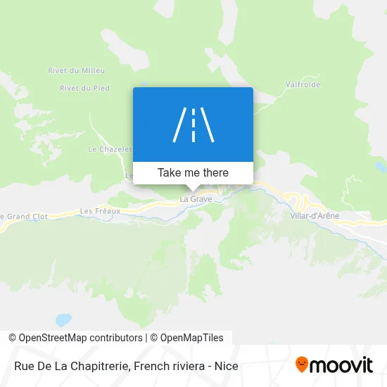 Mapa Rue De La Chapitrerie